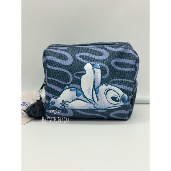 Disney Lilo & Stitch Swirls Makeup Bag - Picture 1 of 4